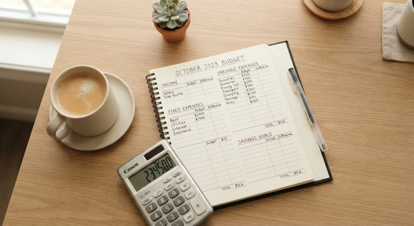 Building Your First Monthly Budget from Scratch