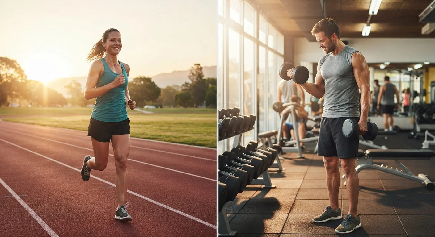 Cardio vs. Strength Training: What Each One Actually Does for Your Body