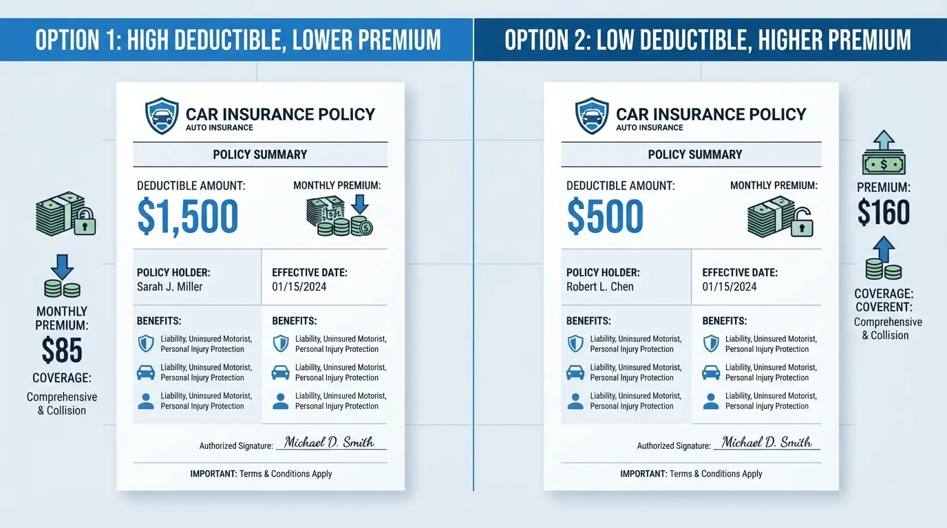 Deductibles and Premiums: The Trade-Off at the Heart of Every Auto Policy