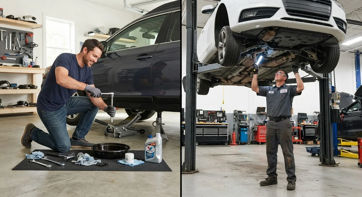 DIY Car Maintenance vs. Taking It to a Shop