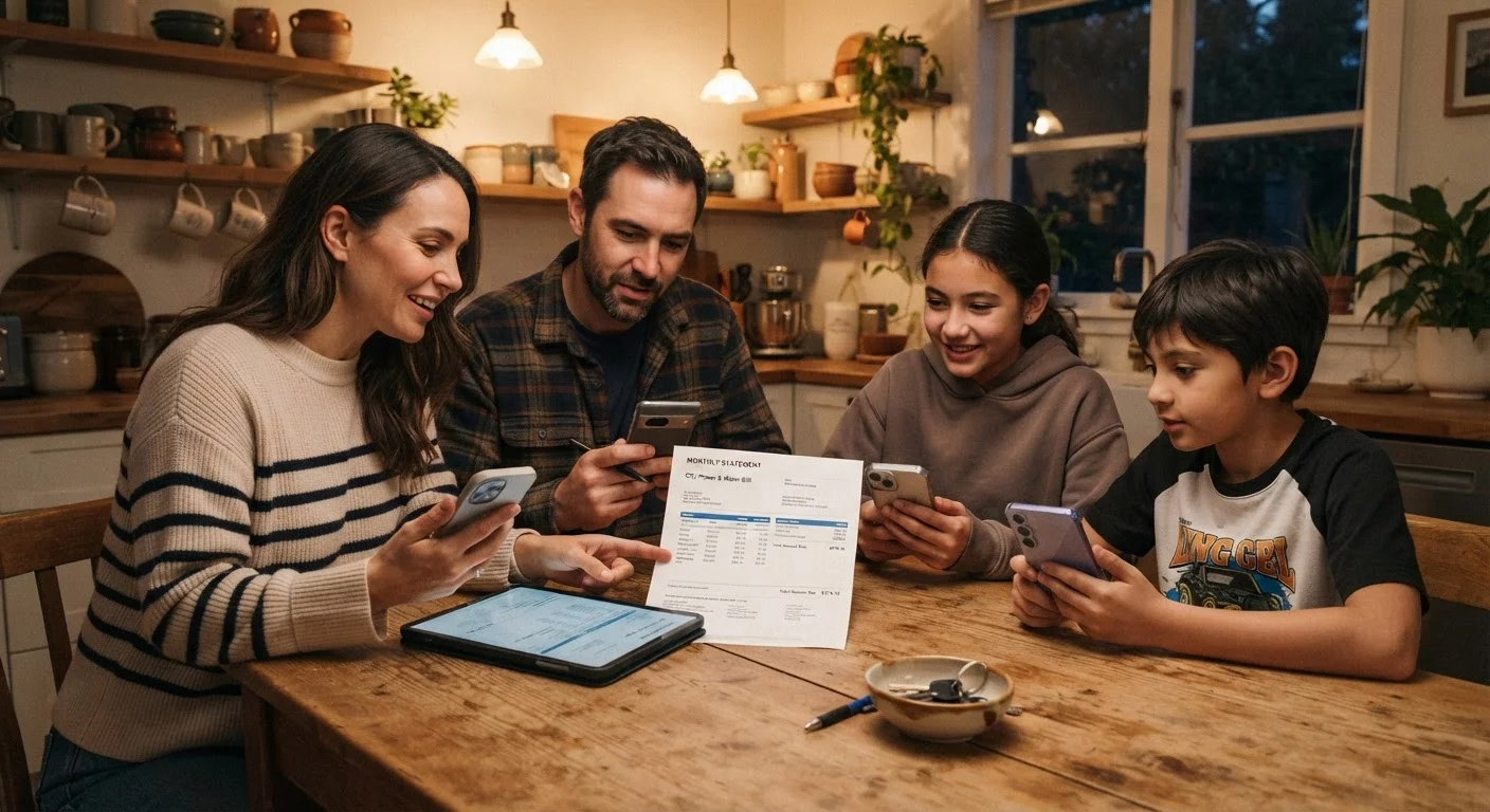 Family Plans: How Shared Wireless Accounts Actually Work
