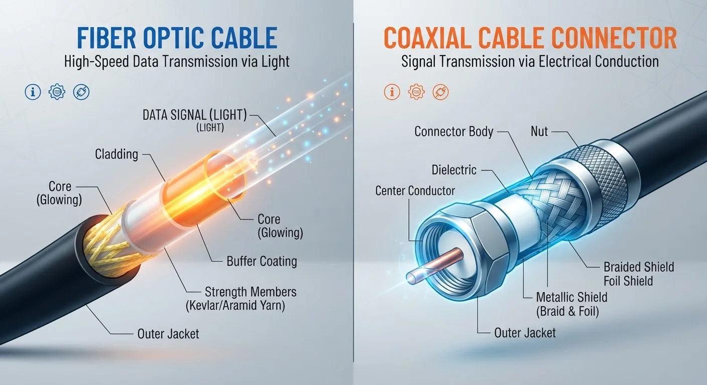 Fiber vs. Cable Internet: What Sets Them Apart for Home Users