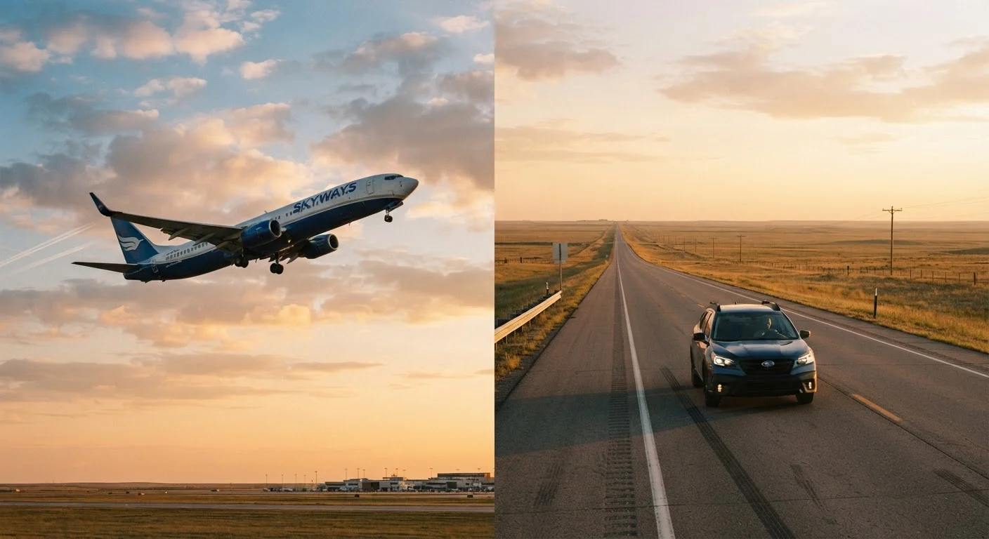 Flying Cheap vs. Driving: Which Really Saves More on a Road-Length Trip?