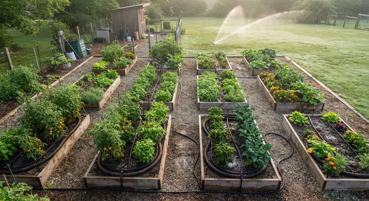 Garden Irrigation Methods Compared: Drip, Sprinkler, and Soaker Hose