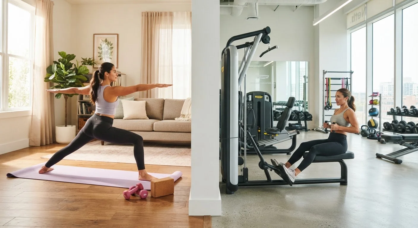 Home Workouts vs. Gym Sessions: Weighing the Trade-Offs