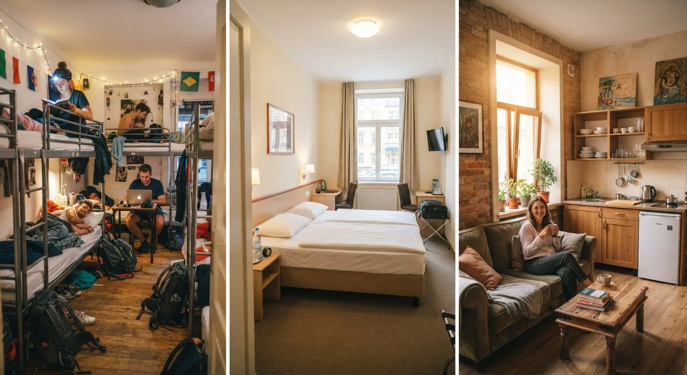 Hostel, Budget Hotel, or Vacation Rental — Which Cuts Lodging Costs Most?