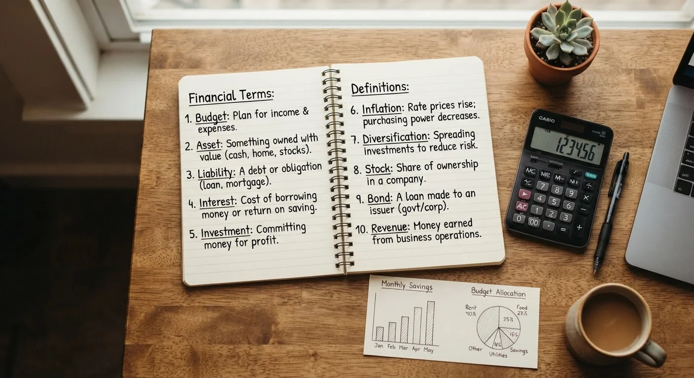 Investing Terms Every Beginner Should Know