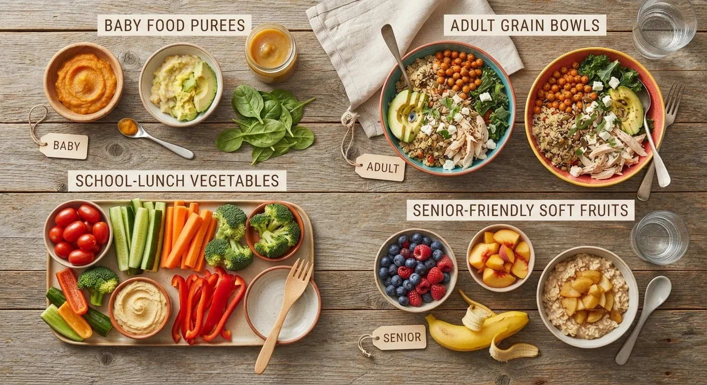 Nutrition Through Every Life Stage: How Dietary Needs Shift from Childhood to Older Adulthood