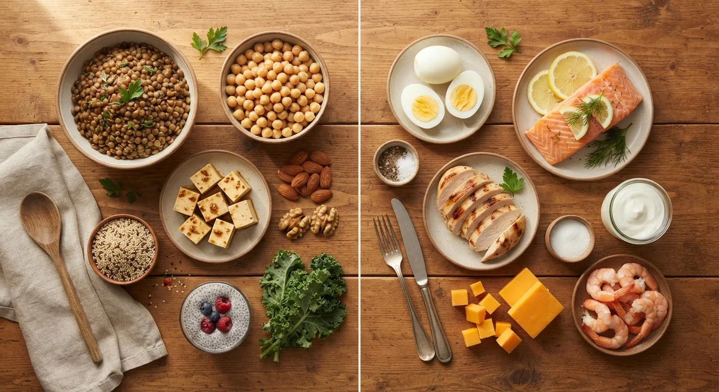 Plant-Based Protein vs. Animal Protein: Weighing the Nutritional Trade-Offs