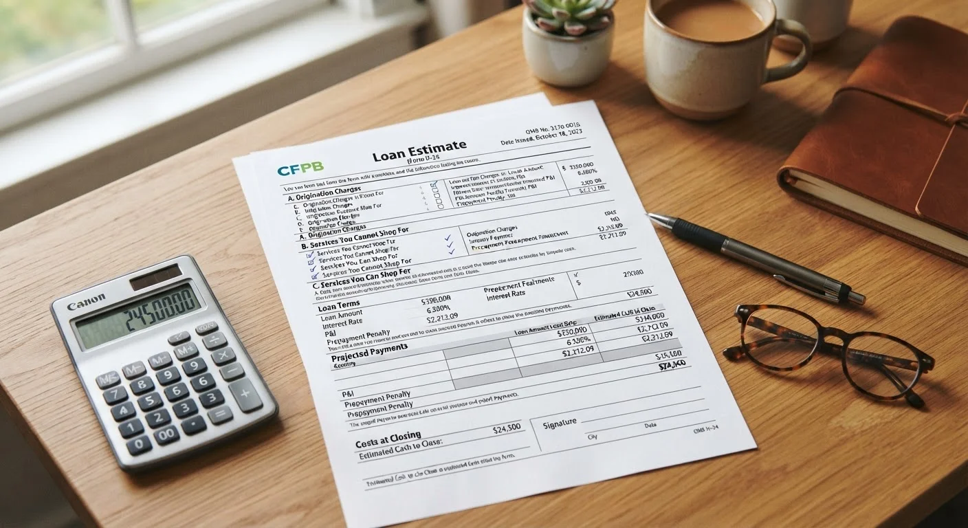 Reading a Loan Estimate Without Getting Lost in the Numbers