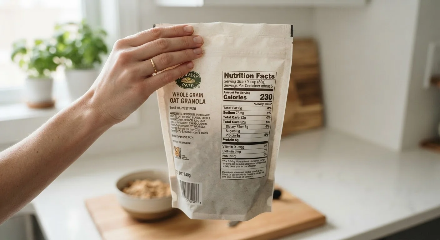 Reading a Nutrition Facts Label Without Getting Confused