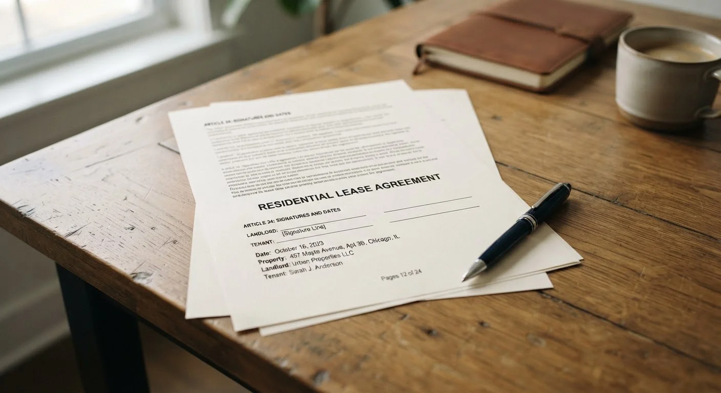 What a Lease Agreement Actually Means for You